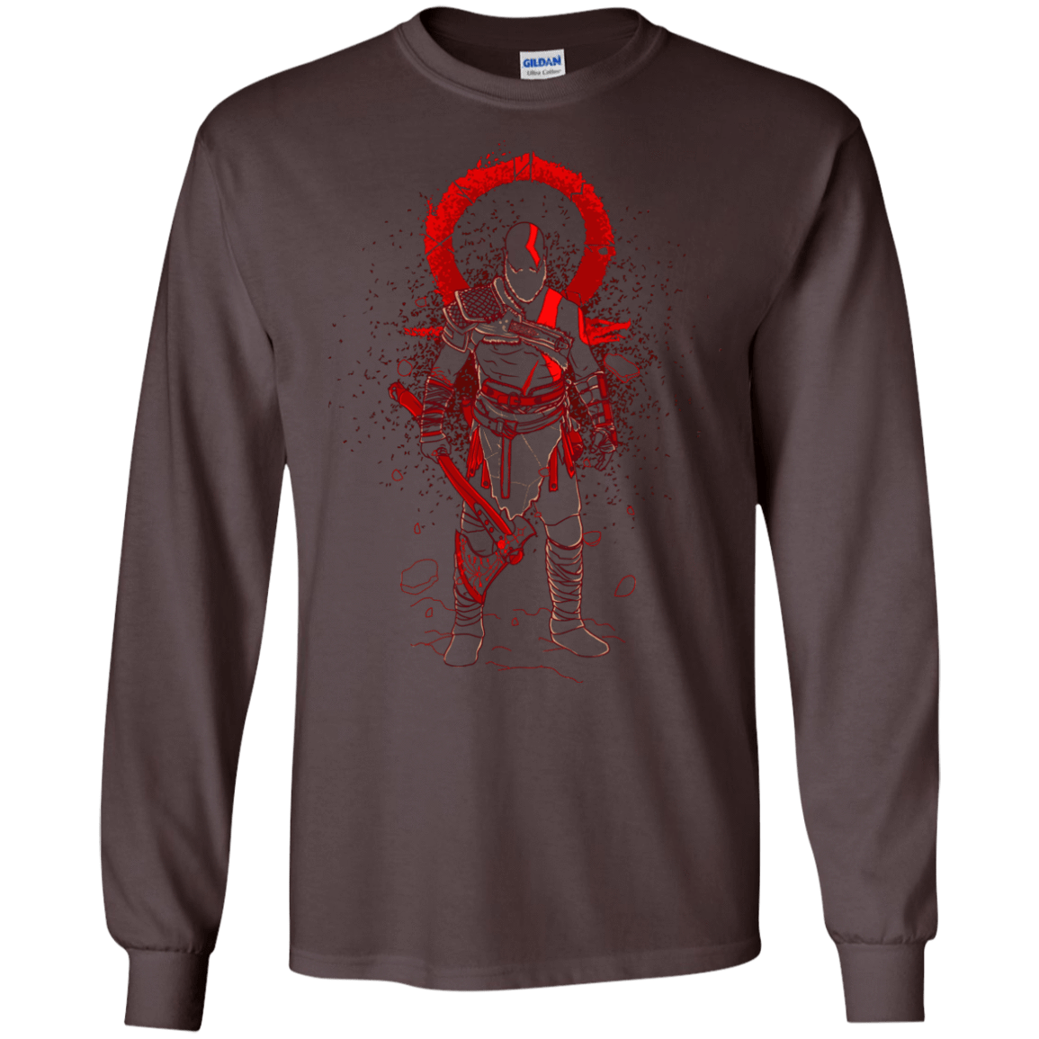 T-Shirts Dark Chocolate / S SHADOW OF WAR Men's Long Sleeve T-Shirt