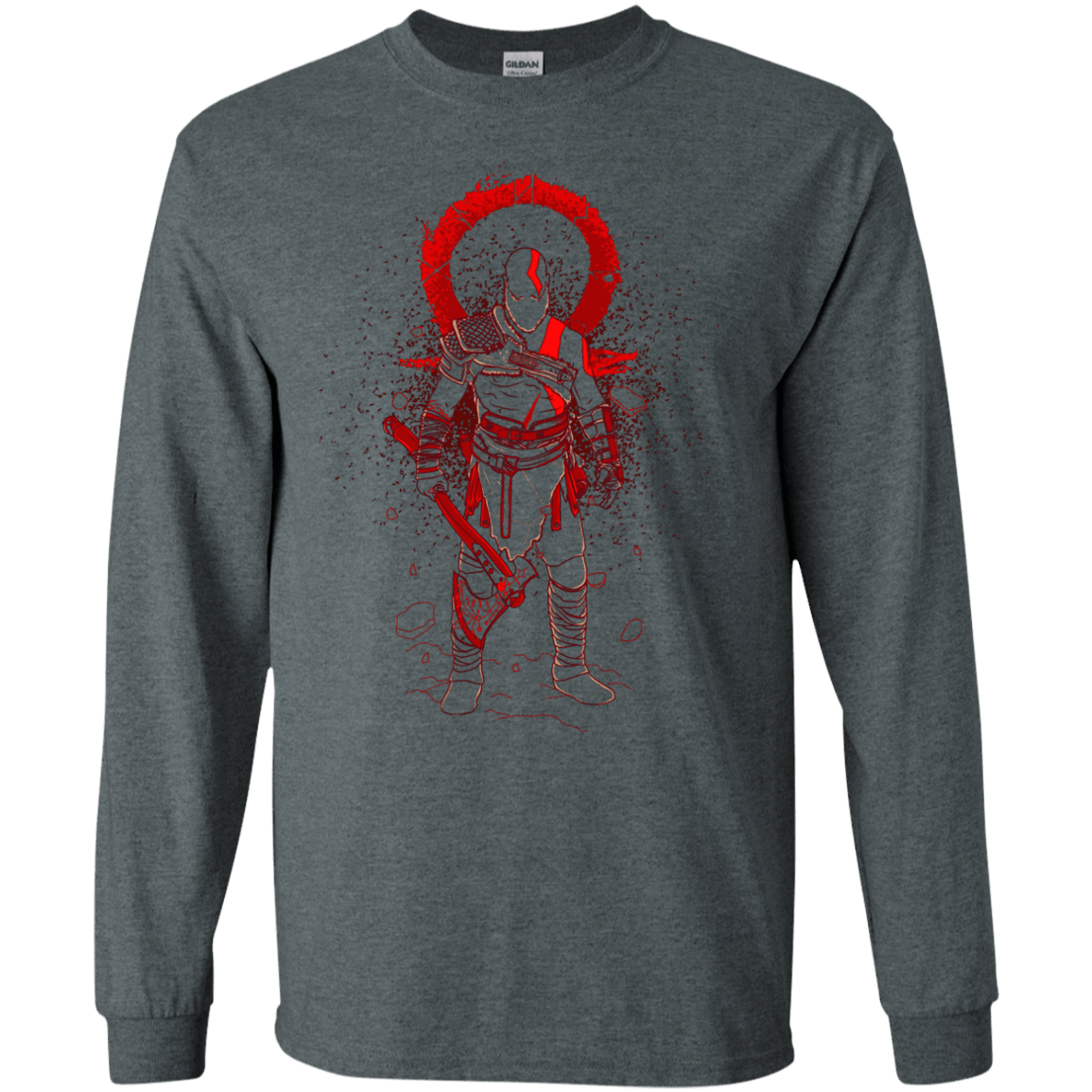 T-Shirts Dark Heather / S SHADOW OF WAR Men's Long Sleeve T-Shirt