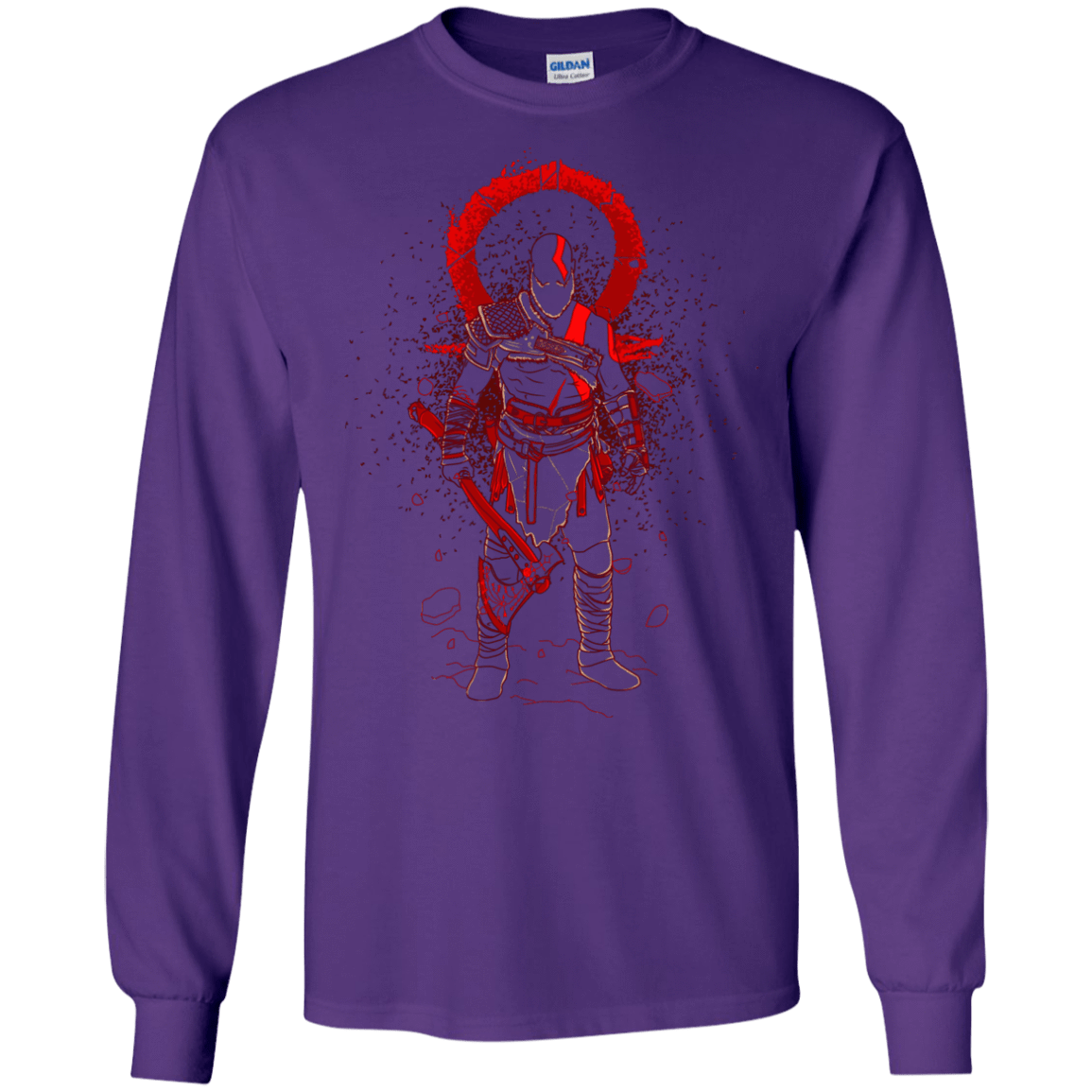 T-Shirts Purple / S SHADOW OF WAR Men's Long Sleeve T-Shirt
