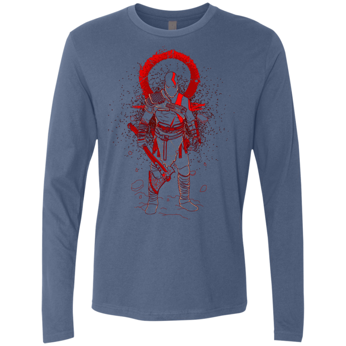 T-Shirts Indigo / S SHADOW OF WAR Men's Premium Long Sleeve