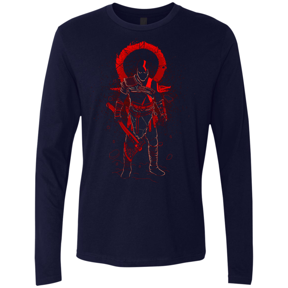 T-Shirts Midnight Navy / S SHADOW OF WAR Men's Premium Long Sleeve