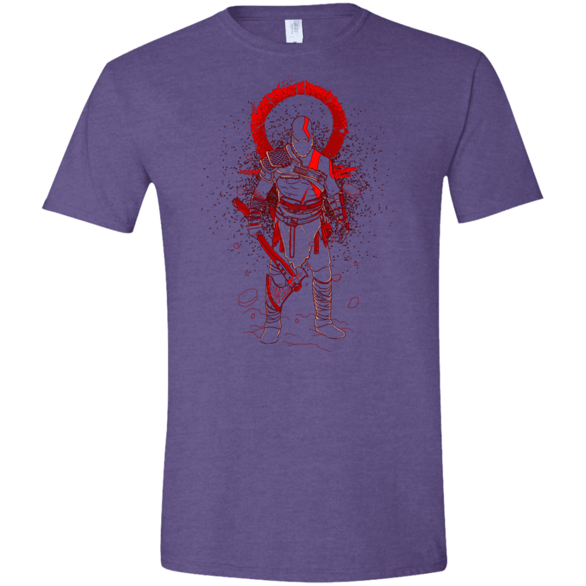 T-Shirts Heather Purple / S SHADOW OF WAR Men's Semi-Fitted Softstyle