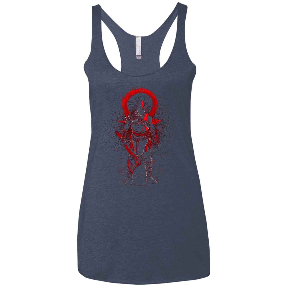T-Shirts Vintage Navy / X-Small SHADOW OF WAR Women's Triblend Racerback Tank