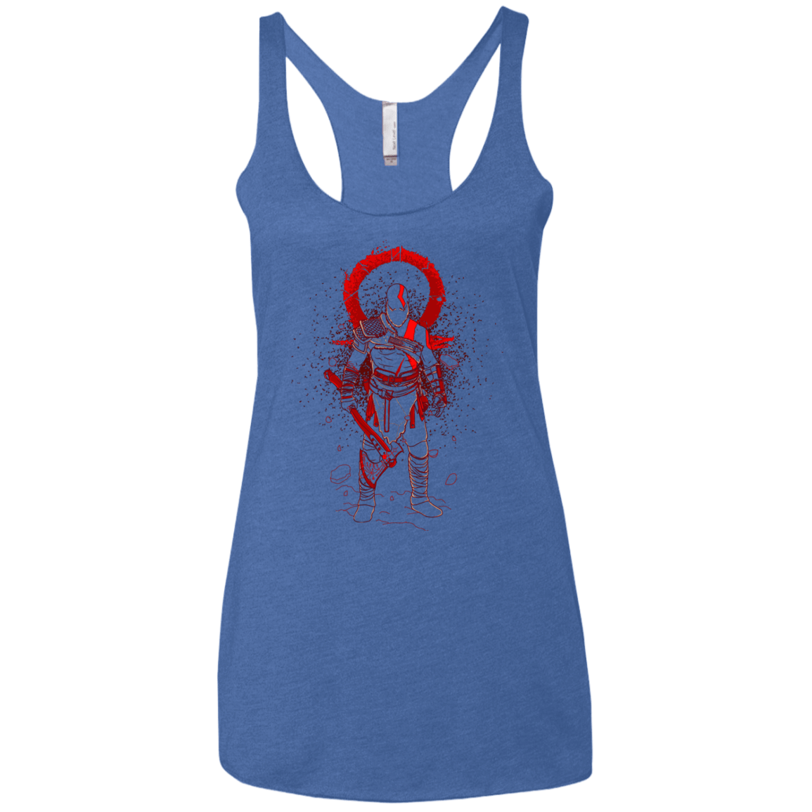 T-Shirts Vintage Royal / X-Small SHADOW OF WAR Women's Triblend Racerback Tank