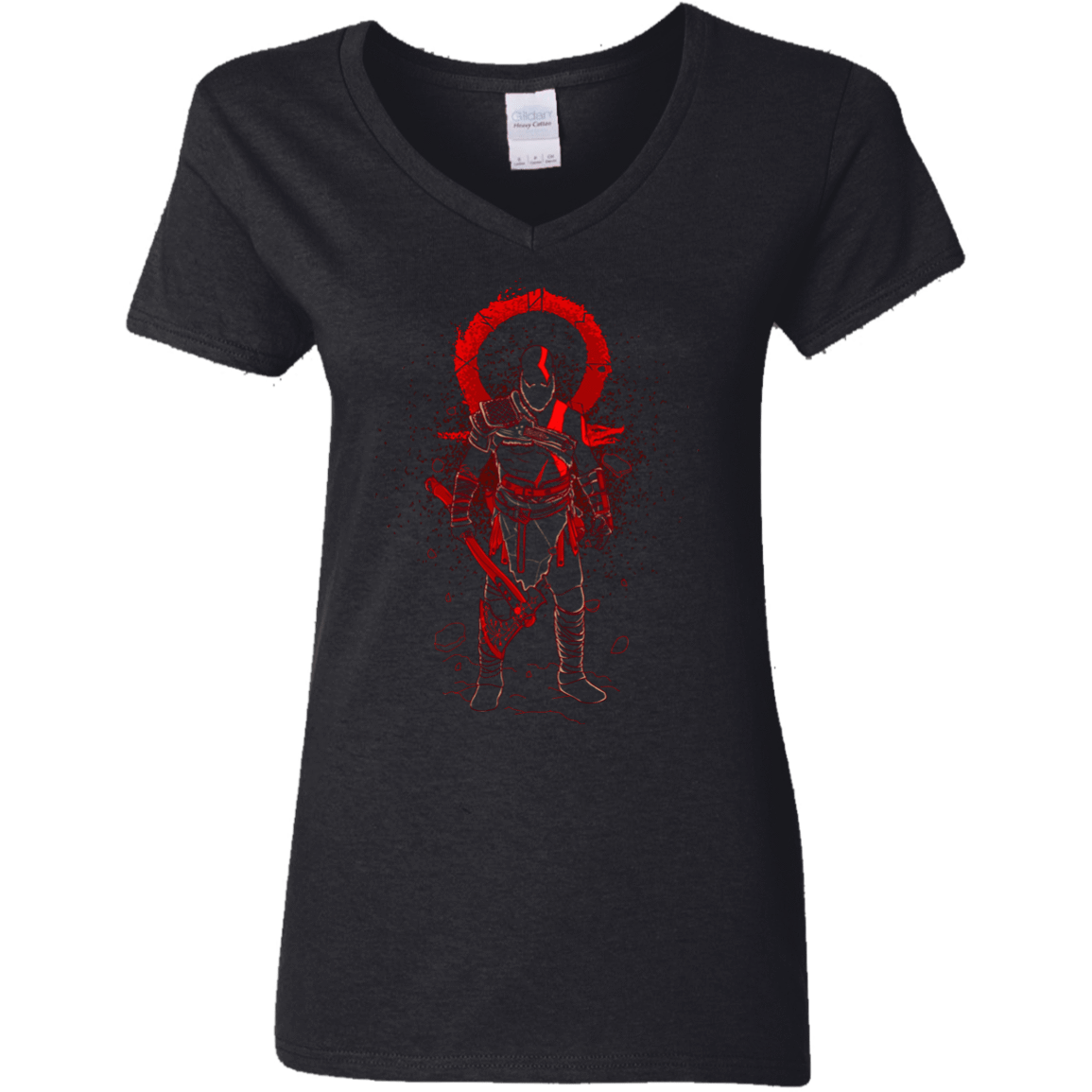 T-Shirts Black / S SHADOW OF WAR Women's V-Neck T-Shirt