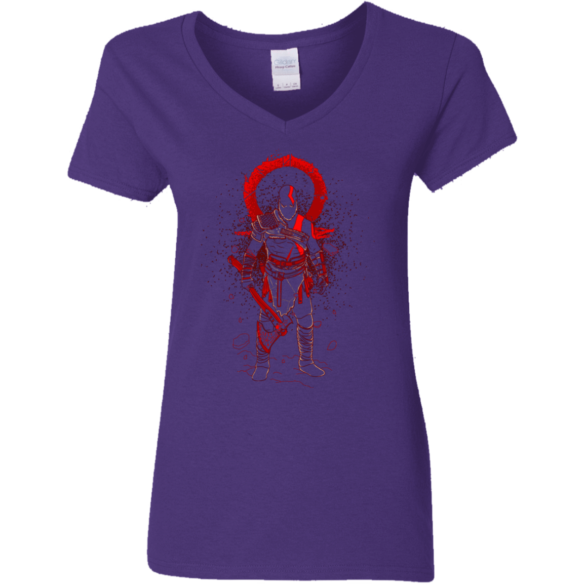 T-Shirts Purple / S SHADOW OF WAR Women's V-Neck T-Shirt