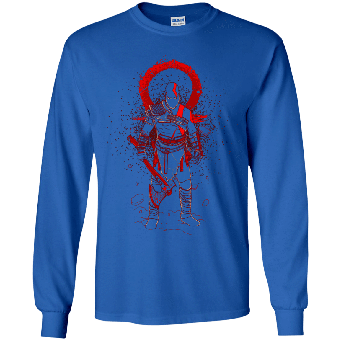 T-Shirts Royal / YS SHADOW OF WAR Youth Long Sleeve T-Shirt