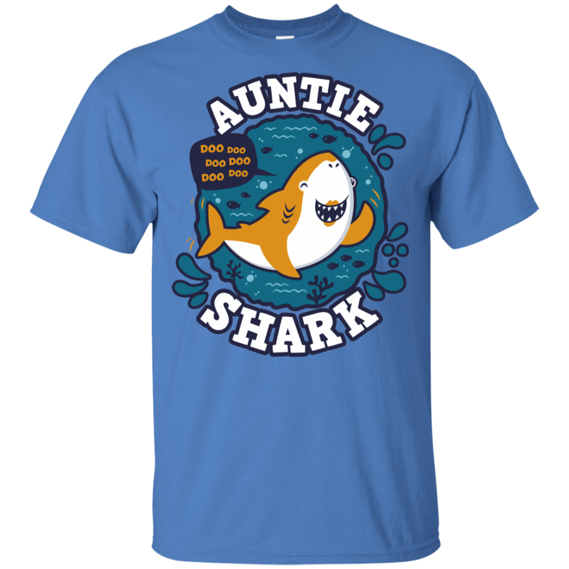 T-Shirts Iris / YXS Shark Family Trazo - Auntie Youth T-Shirt