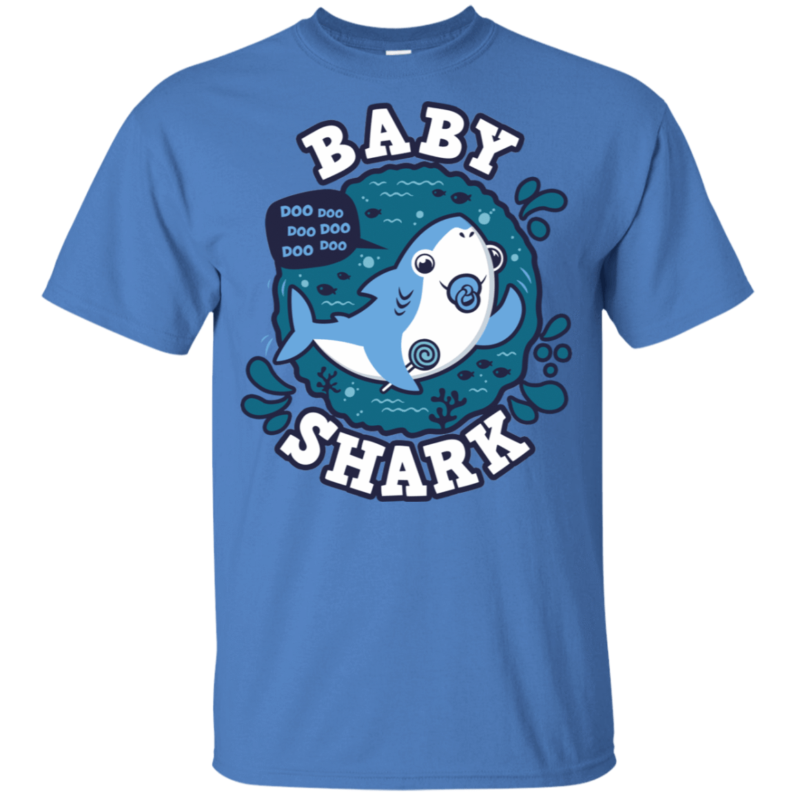 T-Shirts Iris / YXS Shark Family trazo - Baby Boy chupete Youth T-Shirt
