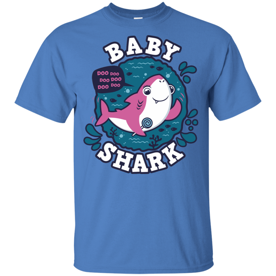 T-Shirts Iris / YXS Shark Family trazo - Baby Girl Youth T-Shirt
