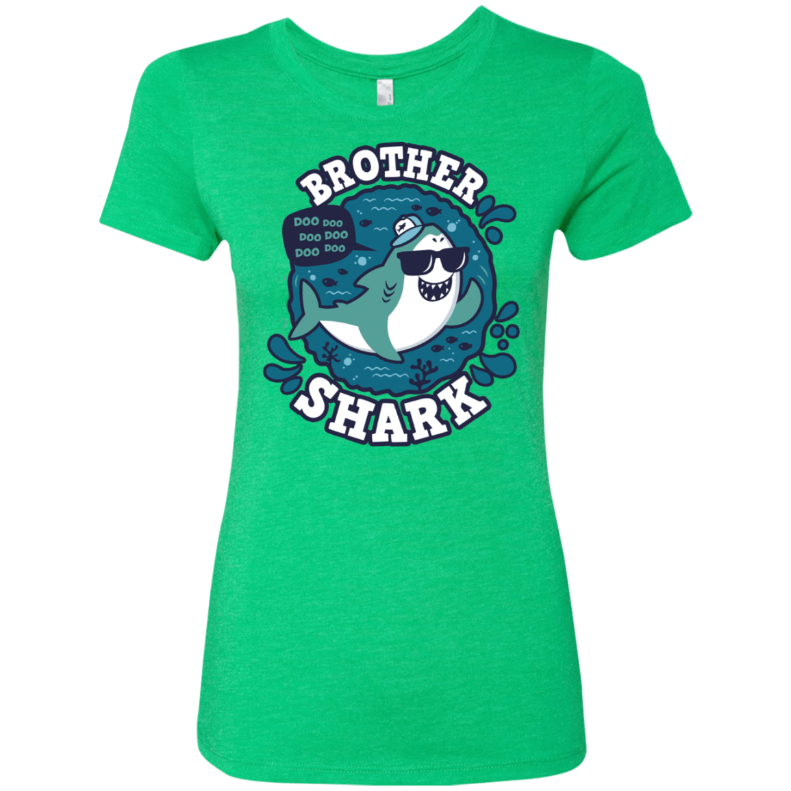 T-Shirts Envy / S Shark Family trazo - Brother Women's Triblend T-Shirt