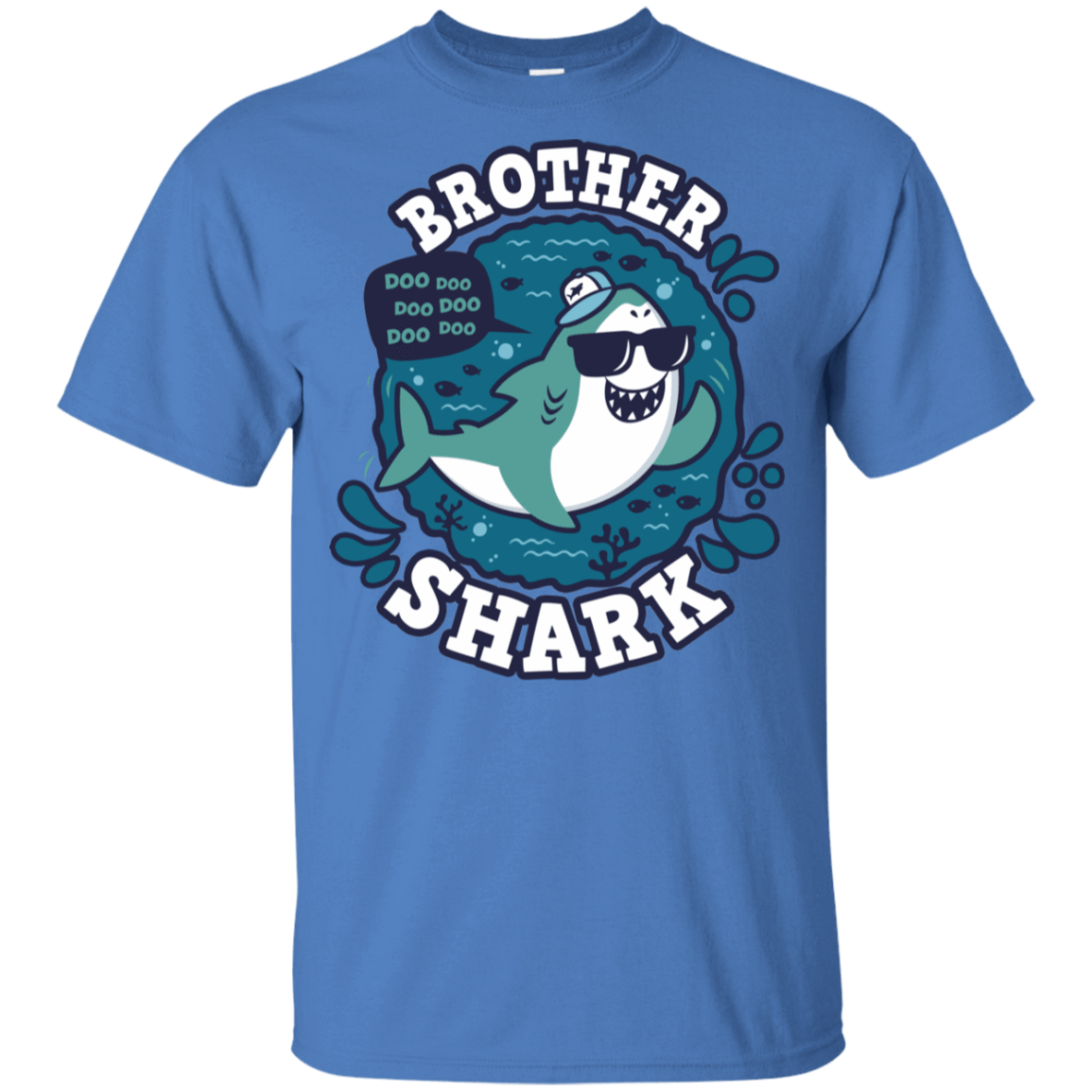 T-Shirts Iris / YXS Shark Family trazo - Brother Youth T-Shirt