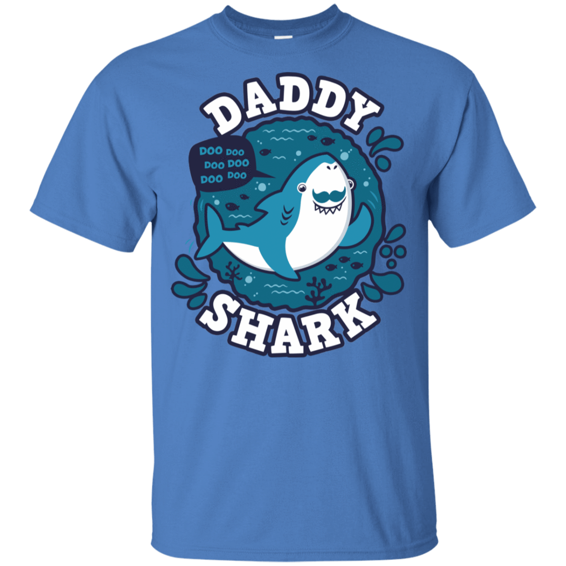T-Shirts Iris / YXS Shark Family trazo - Daddy Youth T-Shirt