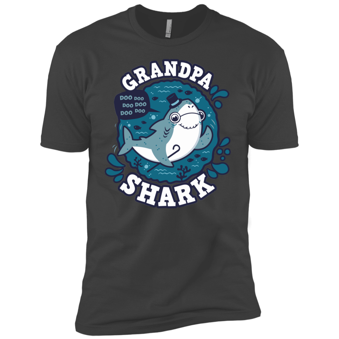T-Shirts Heavy Metal / YXS Shark Family trazo - Grandpa Boys Premium T-Shirt