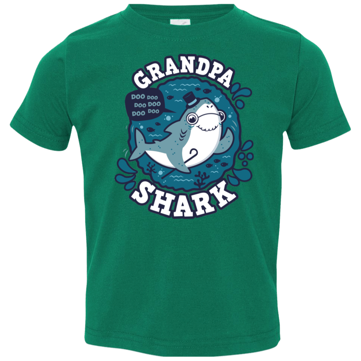 T-Shirts Kelly / 2T Shark Family trazo - Grandpa Toddler Premium T-Shirt