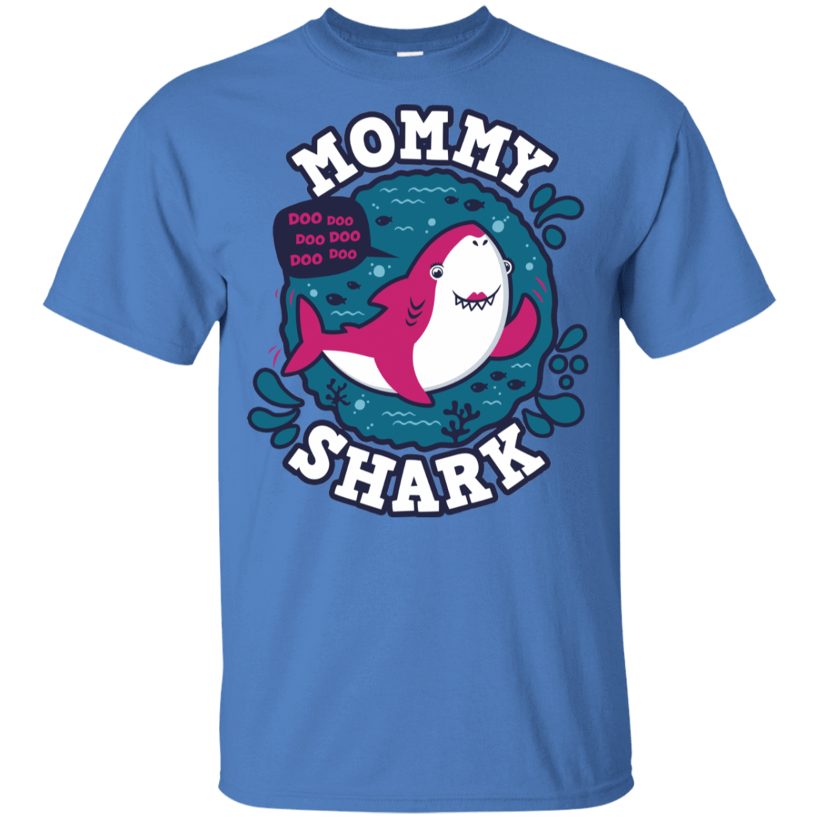 T-Shirts Iris / YXS Shark Family trazo - Mommy Youth T-Shirt
