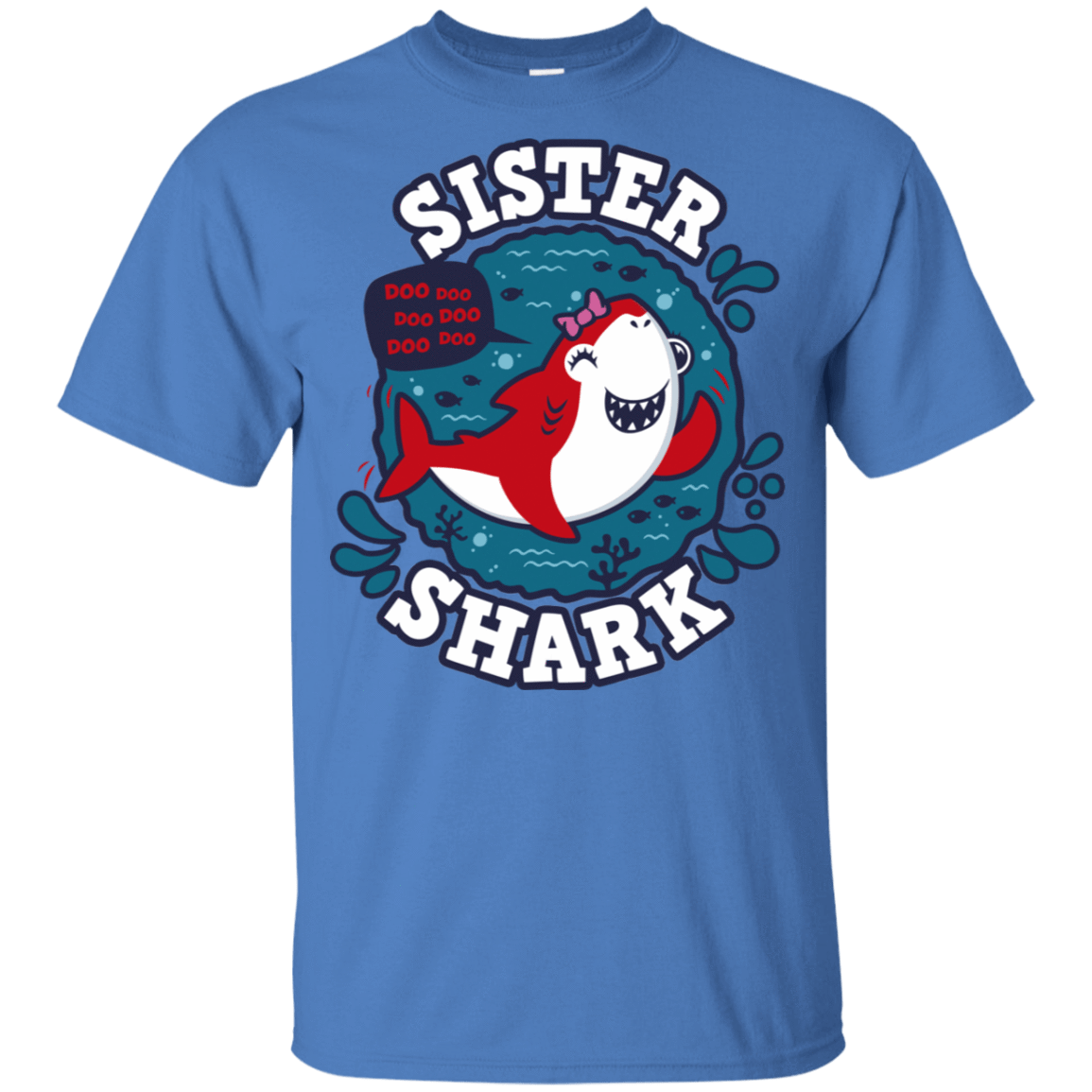 T-Shirts Iris / YXS Shark Family trazo - Sister Youth T-Shirt