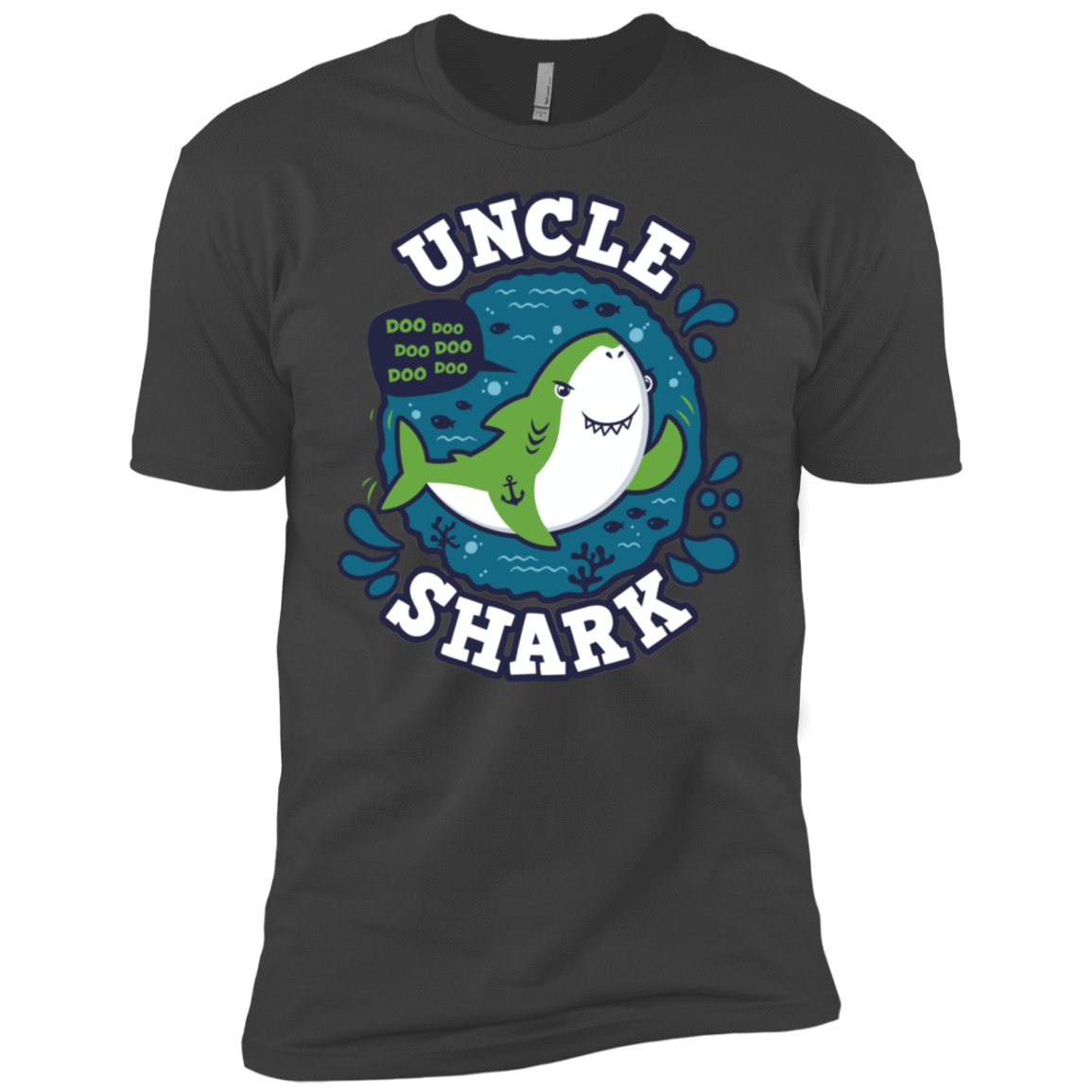 T-Shirts Heavy Metal / YXS Shark Family trazo - Uncle Boys Premium T-Shirt