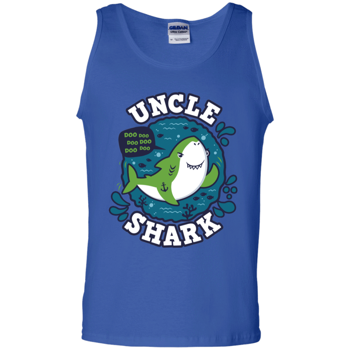 Shark Family trazo - Uncle Men's Tank Top