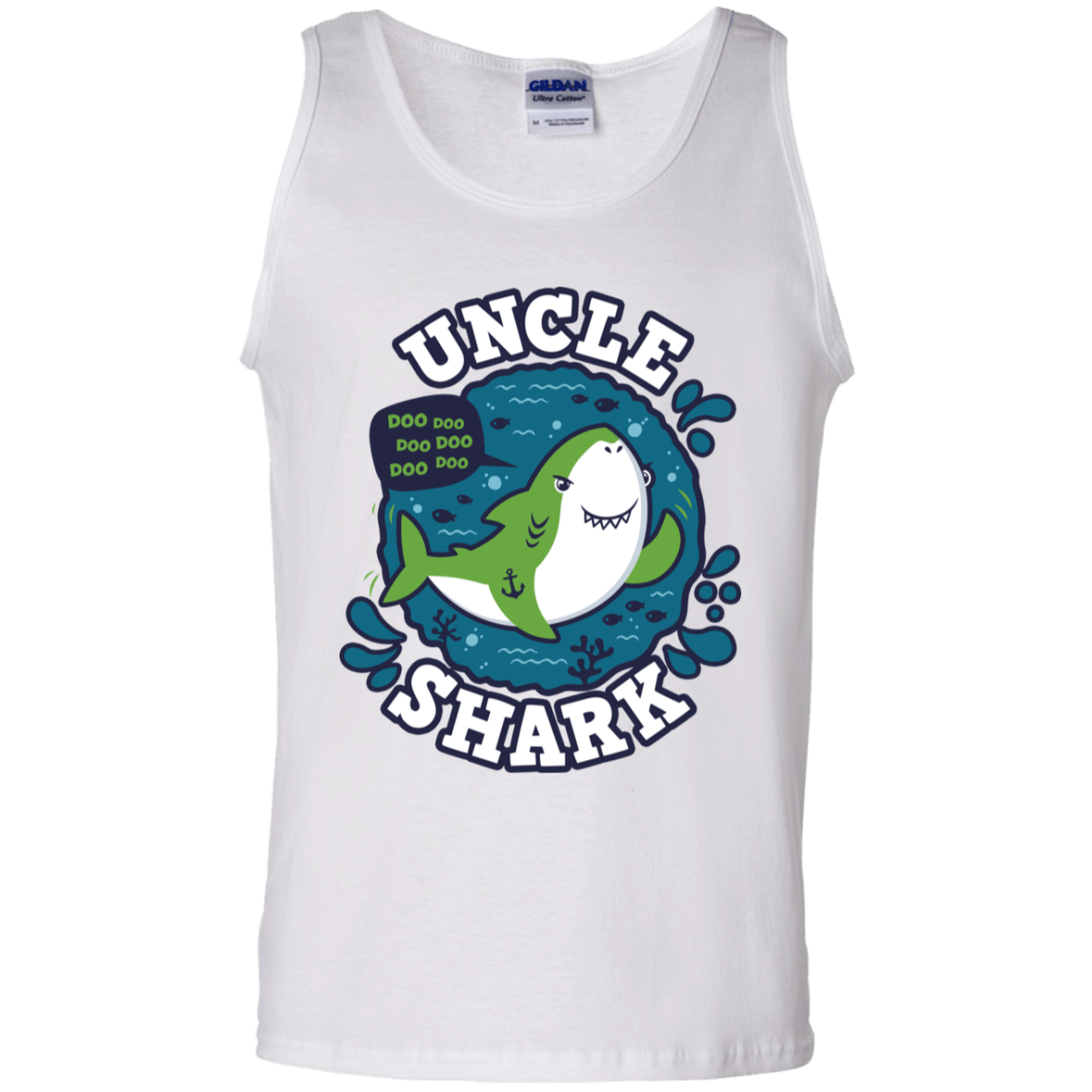 Shark Family trazo - Uncle Men's Tank Top