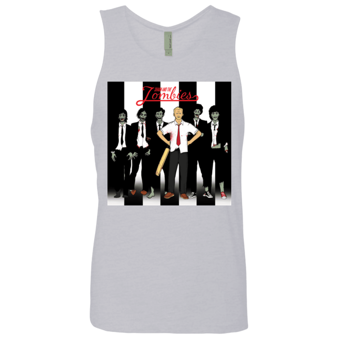 T-Shirts Heather Grey / Small Shaun and the Zombies Men's Premium Tank Top