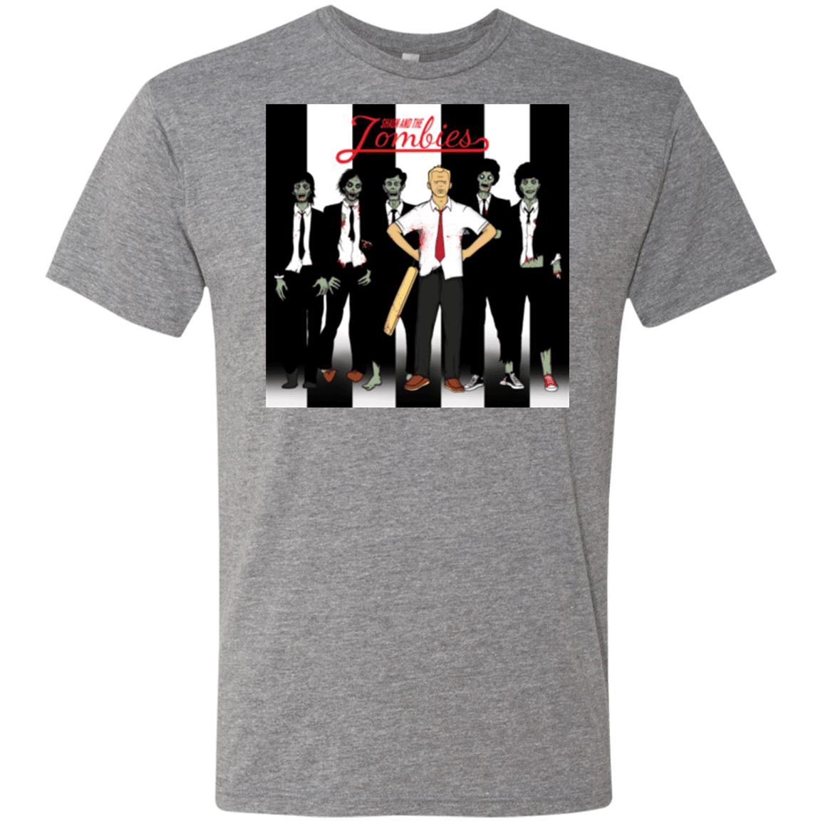 T-Shirts Premium Heather / Small Shaun and the Zombies Men's Triblend T-Shirt