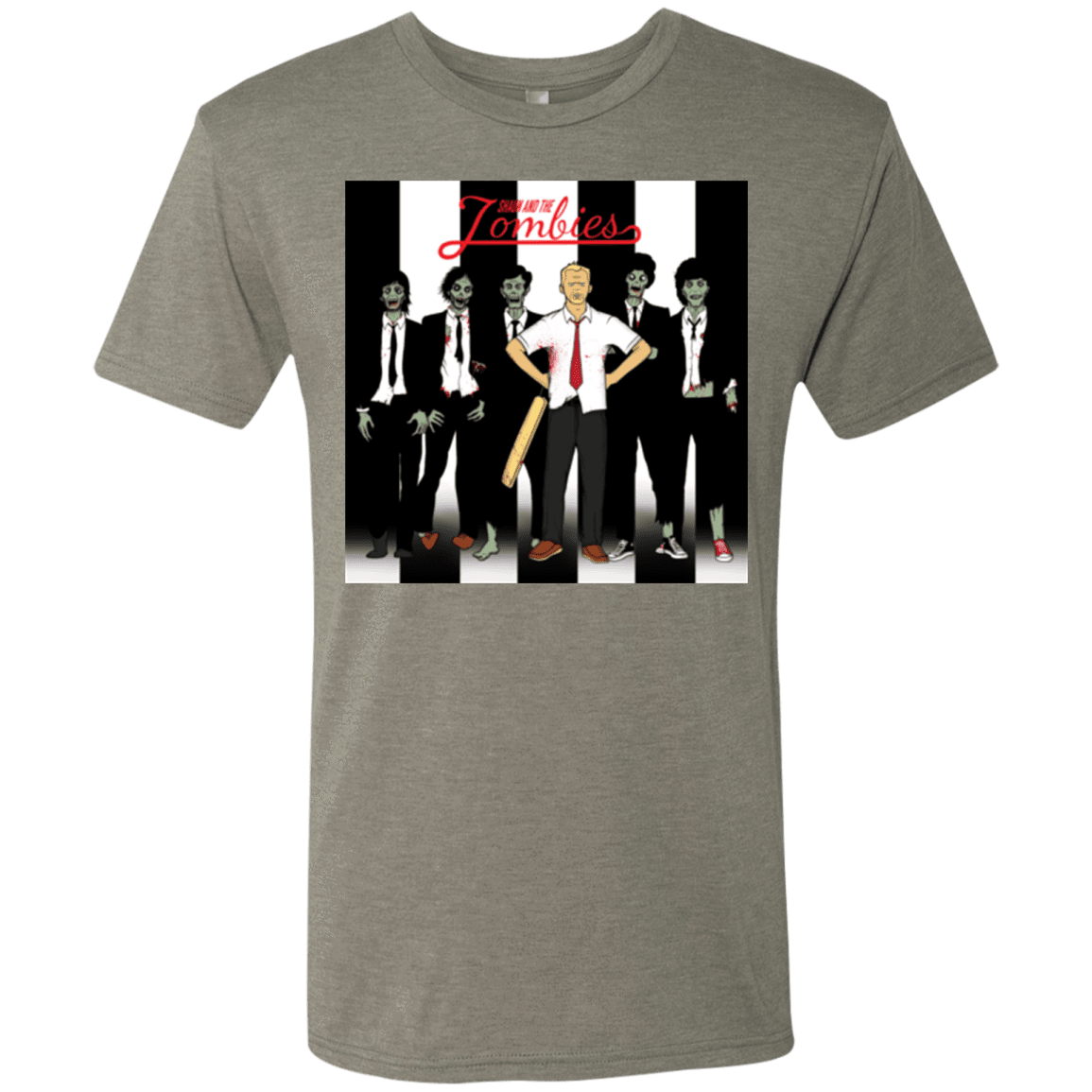 T-Shirts Venetian Grey / Small Shaun and the Zombies Men's Triblend T-Shirt