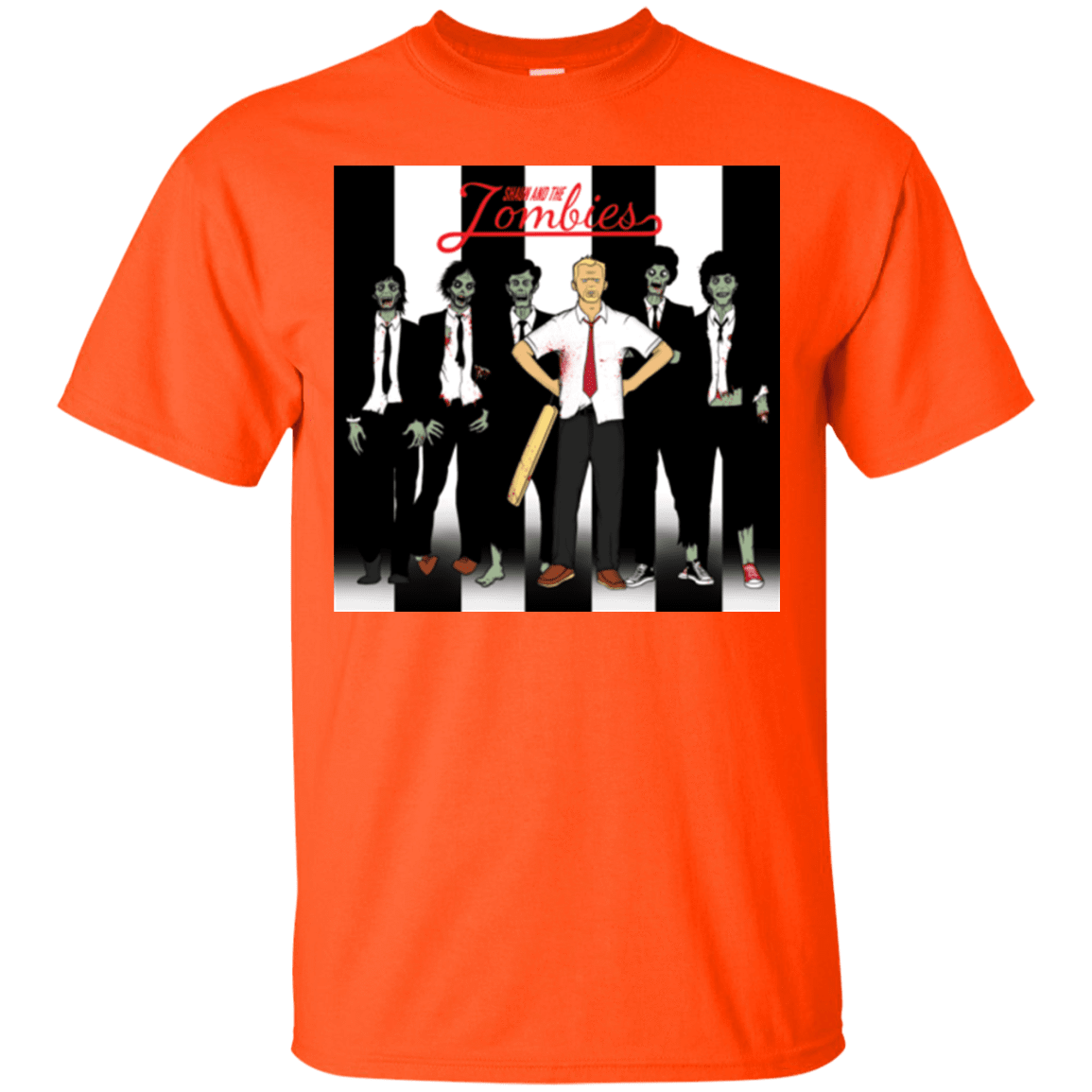 T-Shirts Orange / Small Shaun and the Zombies T-Shirt