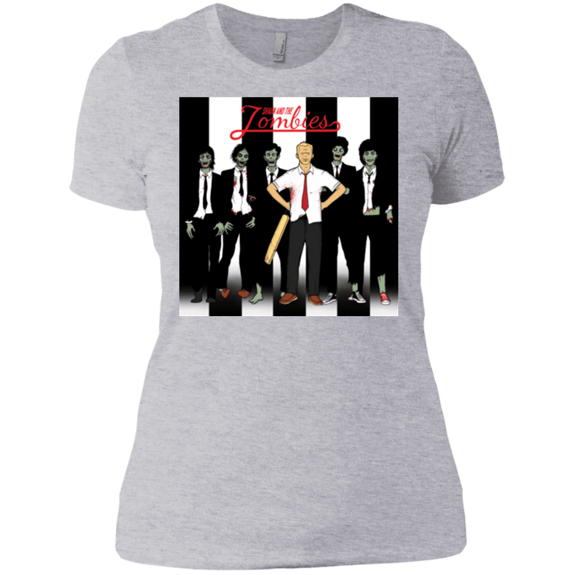 T-Shirts Heather Grey / X-Small Shaun and the Zombies Women's Premium T-Shirt
