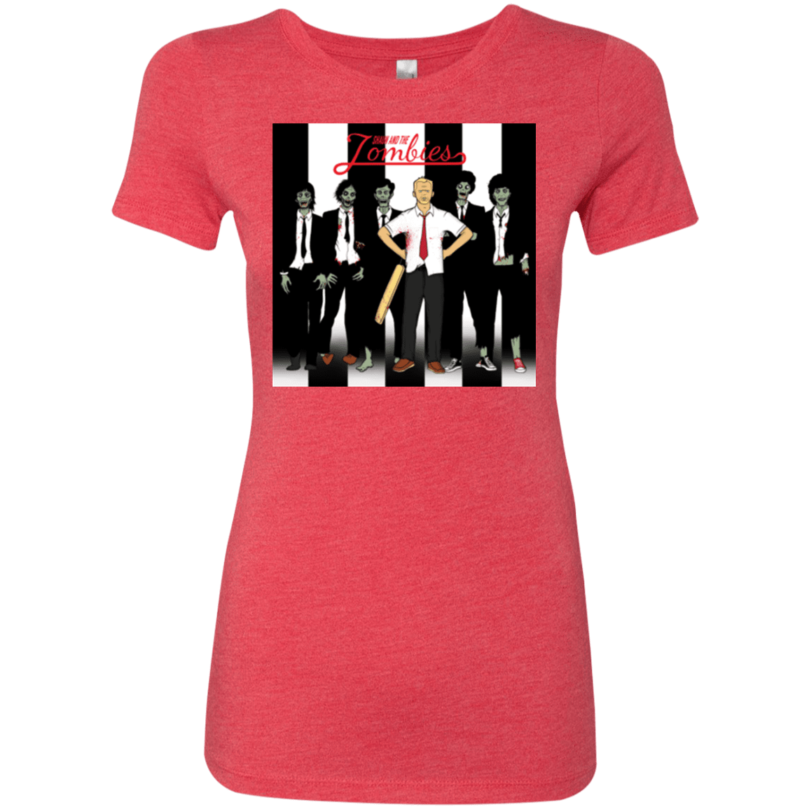 T-Shirts Vintage Red / Small Shaun and the Zombies Women's Triblend T-Shirt