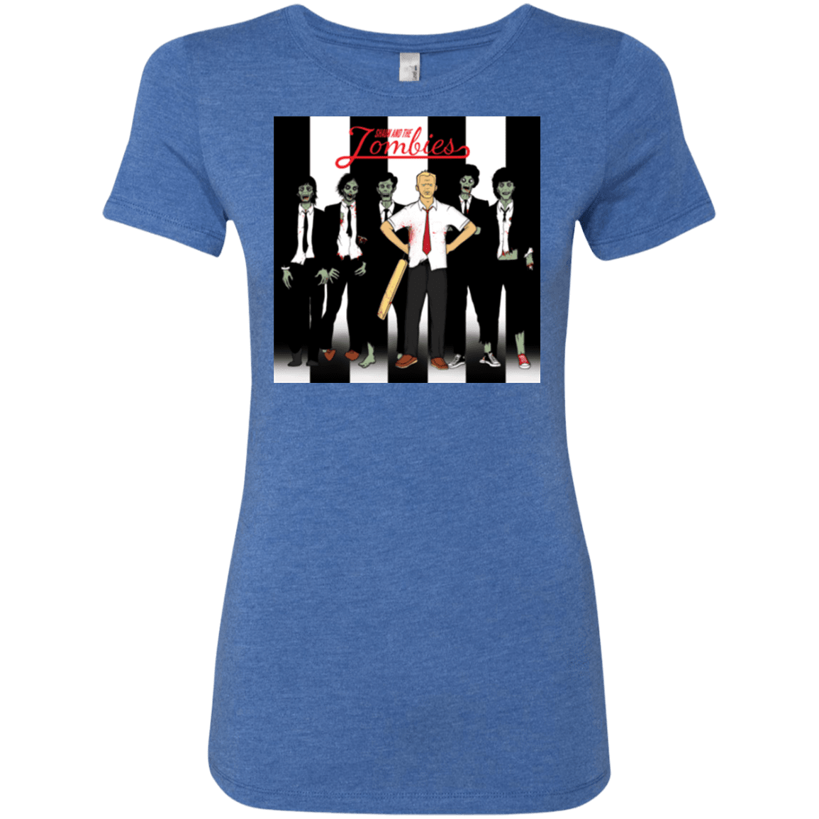 T-Shirts Vintage Royal / Small Shaun and the Zombies Women's Triblend T-Shirt