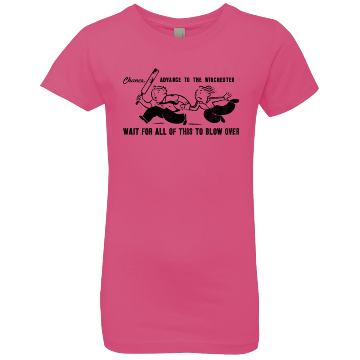 T-Shirts Hot Pink / YXS Shauns Last Chance Girls Premium T-Shirt