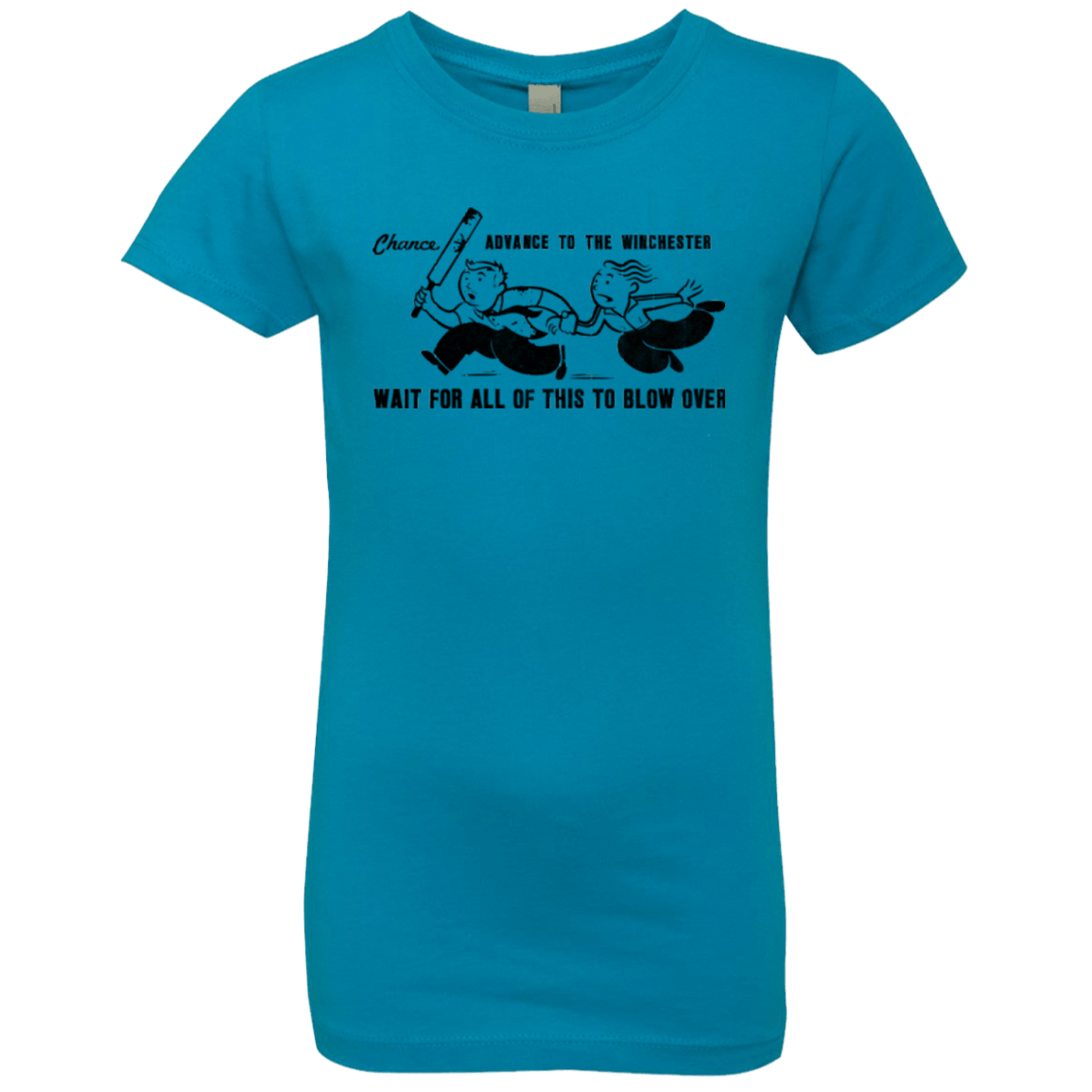 T-Shirts Turquoise / YXS Shauns Last Chance Girls Premium T-Shirt