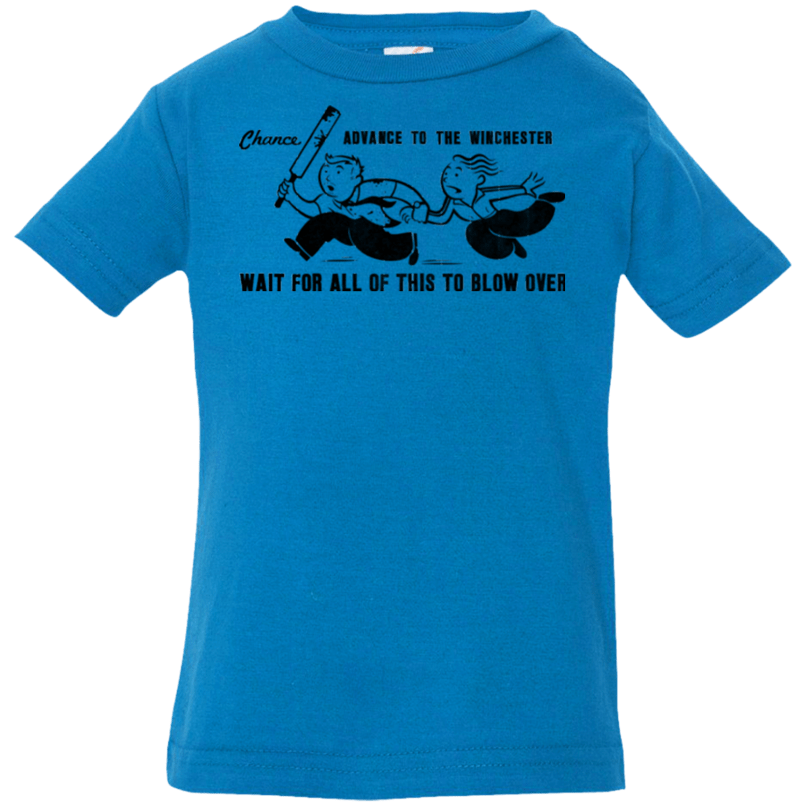 T-Shirts Cobalt / 6 Months Shauns Last Chance Infant Premium T-Shirt