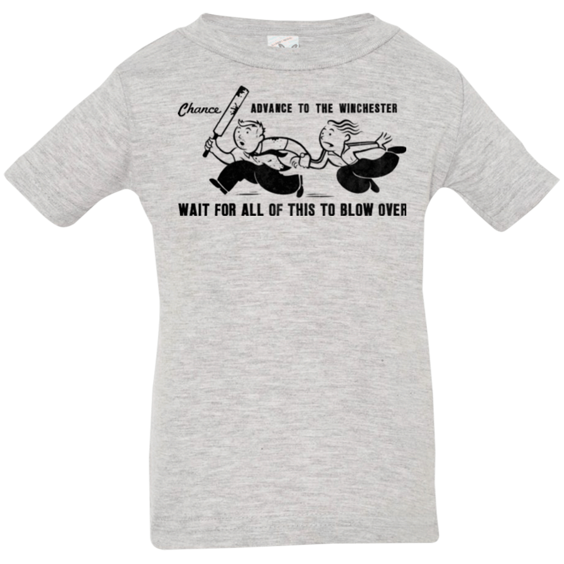 T-Shirts Heather / 6 Months Shauns Last Chance Infant Premium T-Shirt