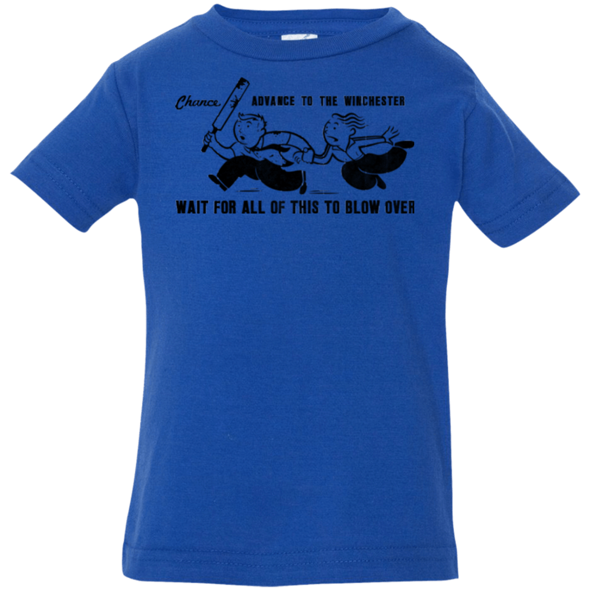 T-Shirts Royal / 6 Months Shauns Last Chance Infant Premium T-Shirt