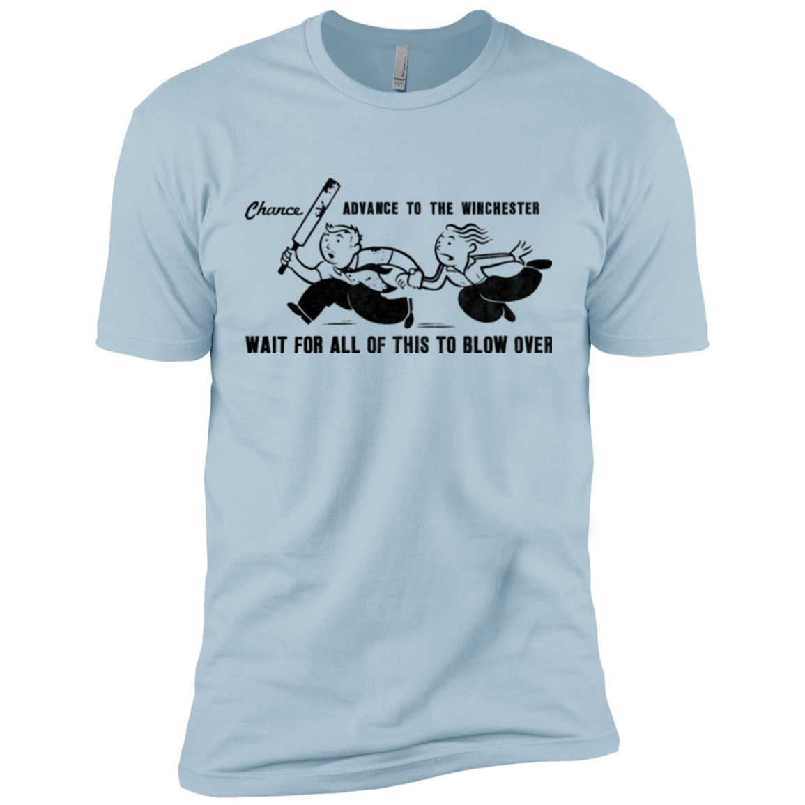 T-Shirts Light Blue / X-Small Shauns Last Chance Men's Premium T-Shirt