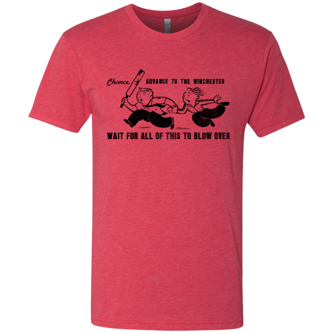 T-Shirts Vintage Red / Small Shauns Last Chance Men's Triblend T-Shirt