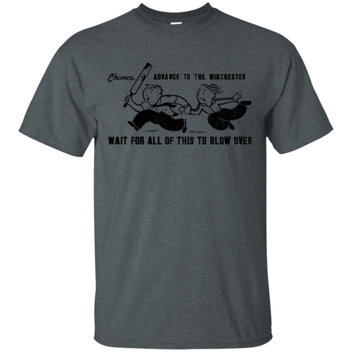 T-Shirts Dark Heather / Small Shauns Last Chance T-Shirt