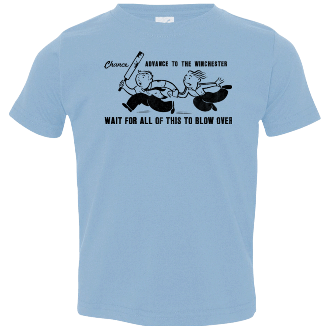 T-Shirts Light Blue / 2T Shauns Last Chance Toddler Premium T-Shirt