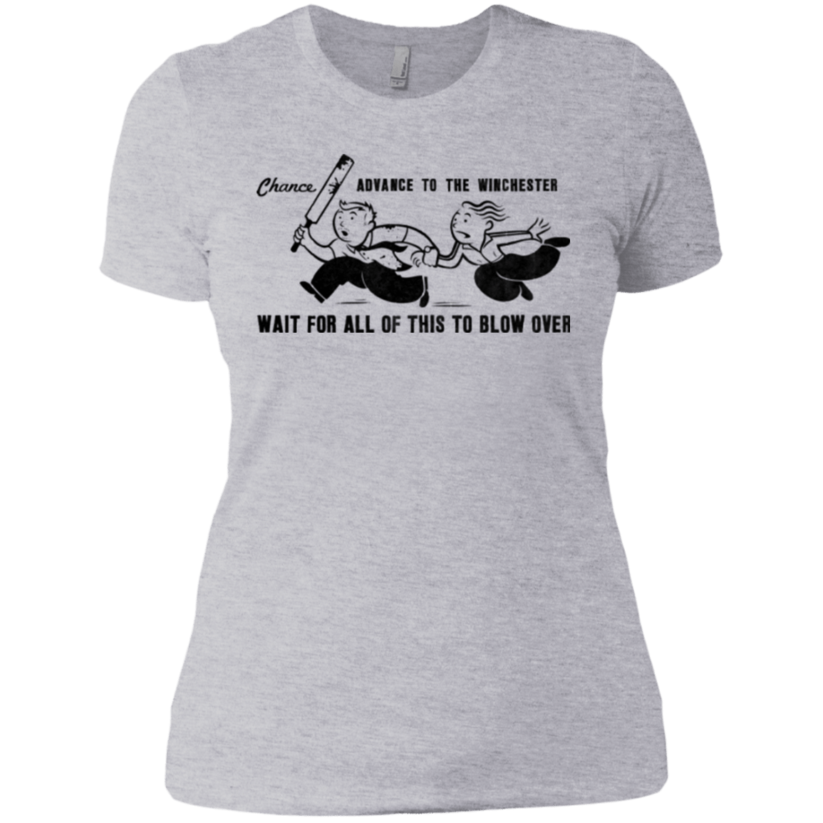 T-Shirts Heather Grey / X-Small Shauns Last Chance Women's Premium T-Shirt