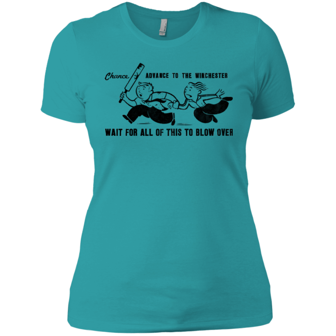 T-Shirts Tahiti Blue / X-Small Shauns Last Chance Women's Premium T-Shirt