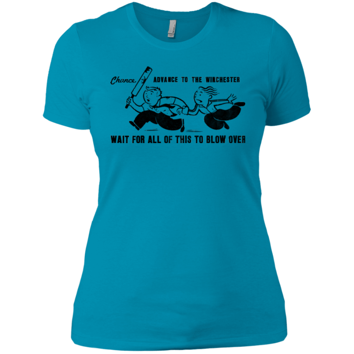 T-Shirts Turquoise / X-Small Shauns Last Chance Women's Premium T-Shirt