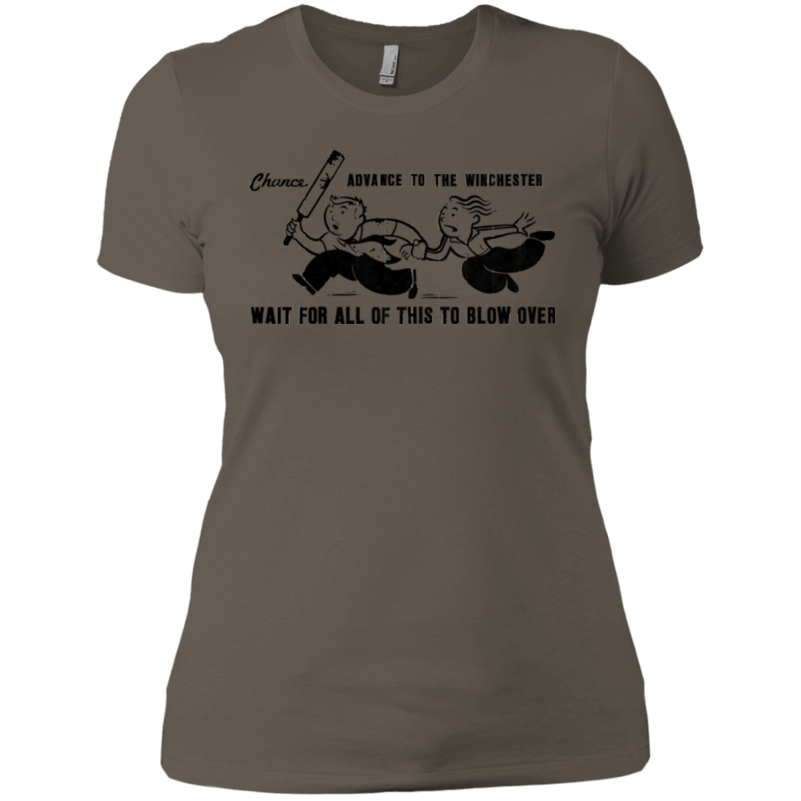 T-Shirts Warm Grey / X-Small Shauns Last Chance Women's Premium T-Shirt