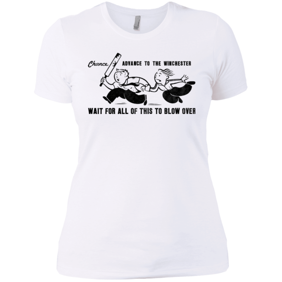 T-Shirts White / X-Small Shauns Last Chance Women's Premium T-Shirt