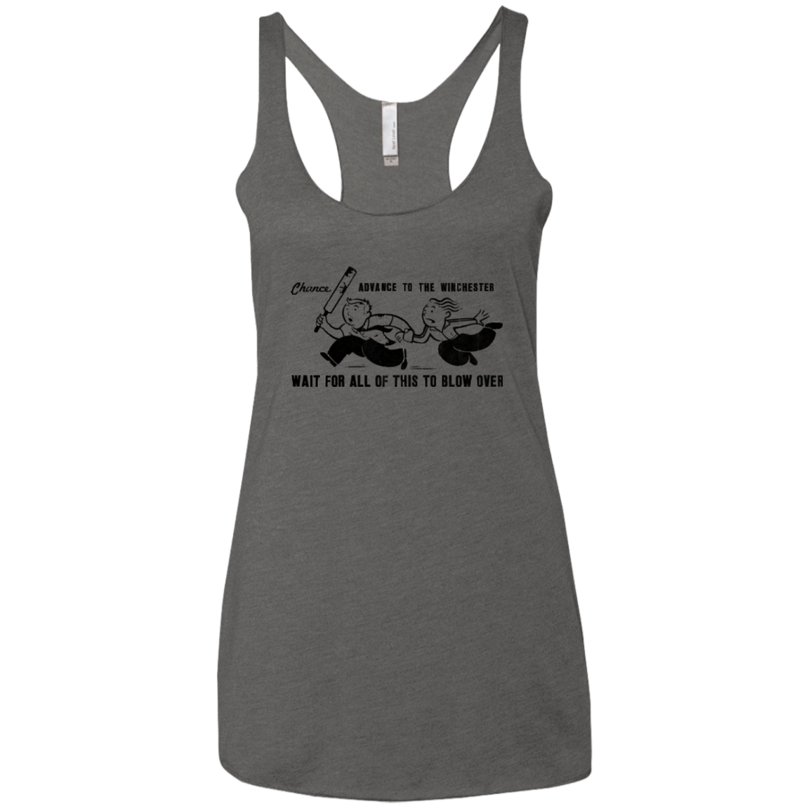 T-Shirts Premium Heather / X-Small Shauns Last Chance Women's Triblend Racerback Tank