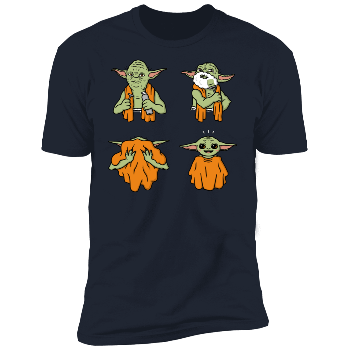 T-Shirts Midnight Navy / S Shaving Meme Men's Premium T-Shirt