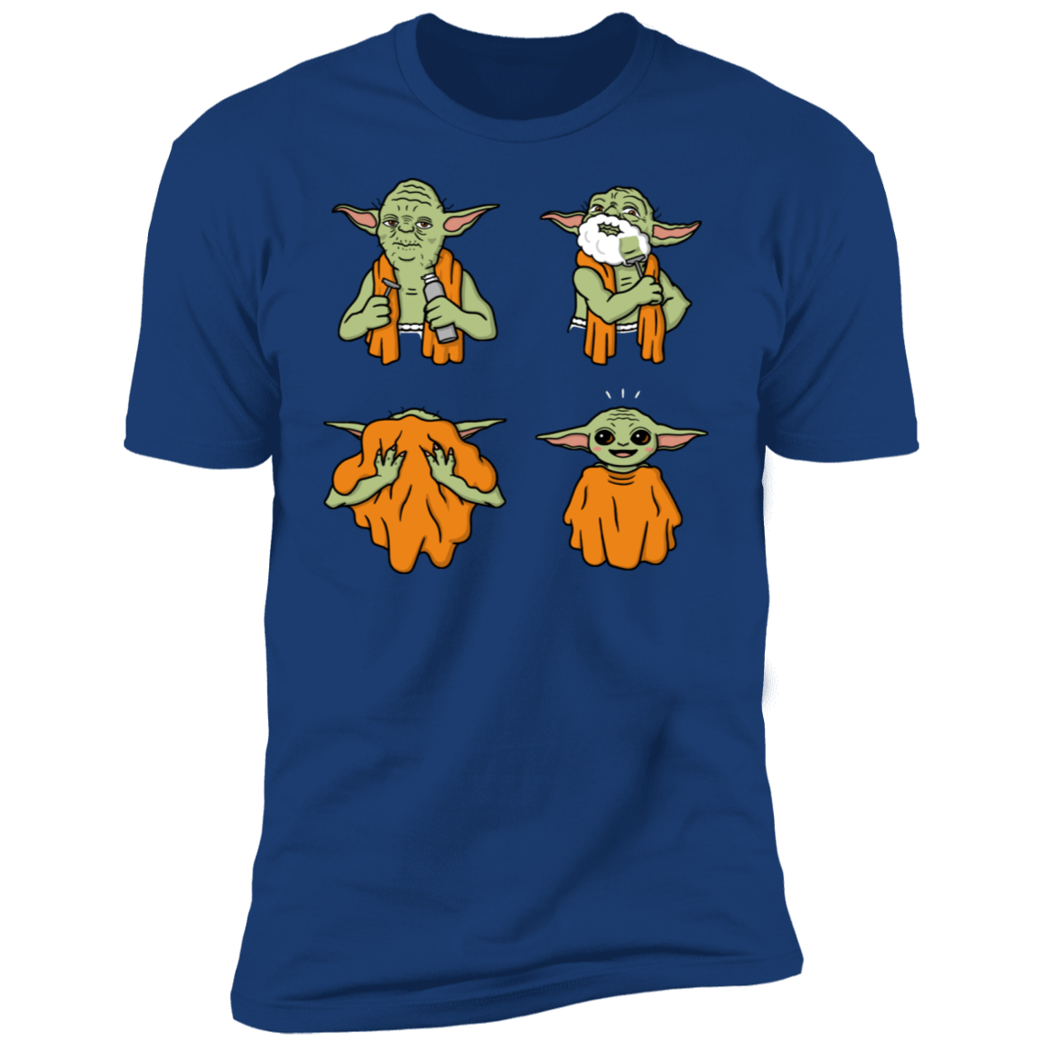 T-Shirts Royal / S Shaving Meme Men's Premium T-Shirt