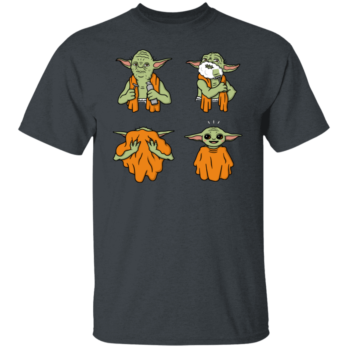 T-Shirts Dark Heather / S Shaving Meme T-Shirt