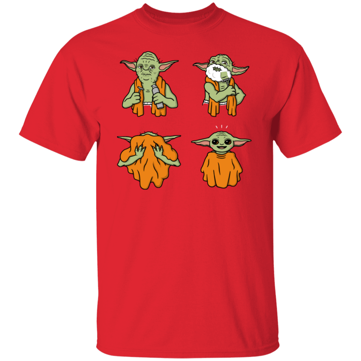 T-Shirts Red / S Shaving Meme T-Shirt